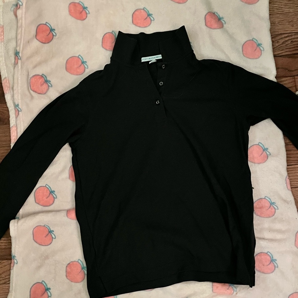 Black work shirt